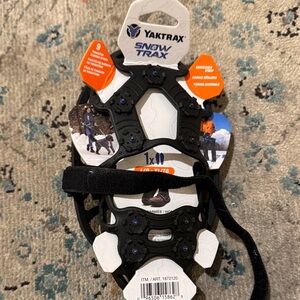 Bundle of 2 pairs of Yaktrax Snow Trax Black Ice Grips (picture shows 1pair)